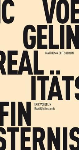 Realitätsfinsternis (Fröhliche Wissenschaft)