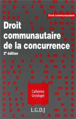 Droit communautaire de la concurrence