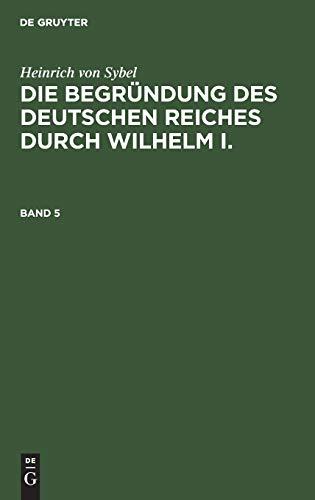 Biologie G, Ausgabe für Bayern, Bd.10 (Heinrich von Sybel: Die Begründung des Deutschen Reiches durch Wilhelm I.)