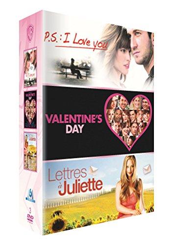 Coffret romances : p.s. : I love you ; valentine's day ; lettres à juliette [FR Import]