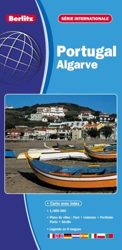 Portugal, Algarve - Carte routière et touristique