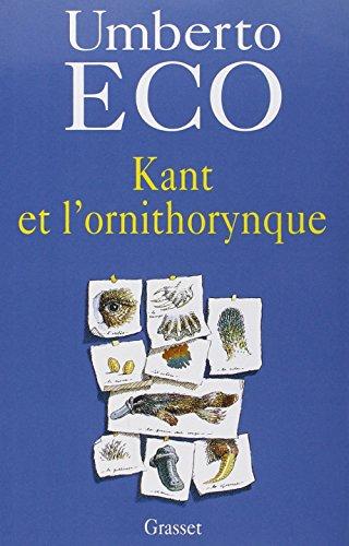 Kant et l'ornithorynque