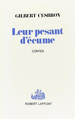 Leur pesant d'écume