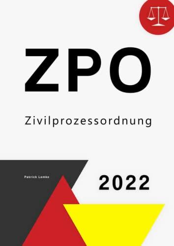 Zivilprozessordnung: Zpo - Zivilprozessordnung