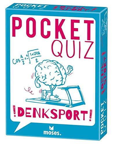 moses. Pocket Quiz Denksport l 50 Rätsel-Fragen und Knobeleien für Klein und Groß l Für Kinder ab 12 Jahren und Erwachsene (Pocket Quiz: Ab 12 Jahre /Erwachsene)