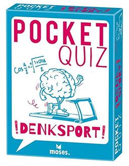 moses. Pocket Quiz Denksport l 50 Rätsel-Fragen und Knobeleien für Klein und Groß l Für Kinder ab 12 Jahren und Erwachsene (Pocket Quiz: Ab 12 Jahre /Erwachsene)