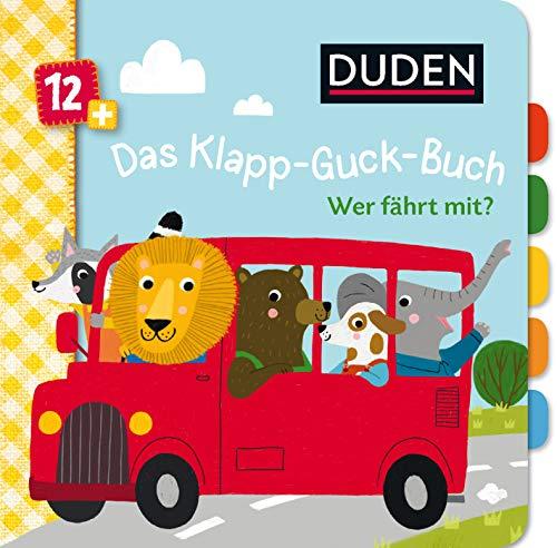 Duden 12+ Das Klapp-Guck-Buch: Wer fährt mit? (DUDEN Pappbilderbücher 12+ Monate)