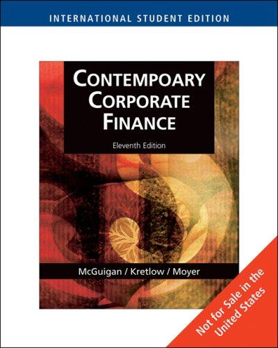 Contemporary Corporate Finance