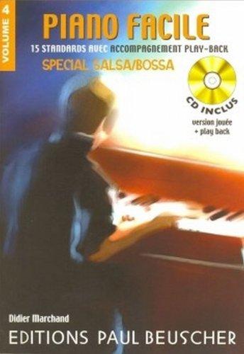 Piano facile - Volume 4 spécial Bossa Nova + CD