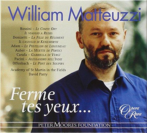 William Matteuzzi ~ Ferme tes yeux...