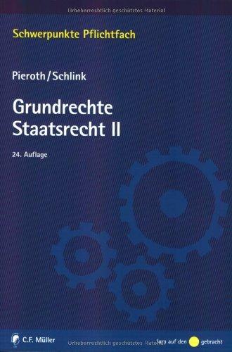 Grundrechte. Staatsrecht II