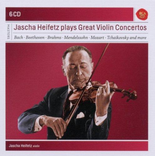 Jascha Heifetz Plays Great Violin Concertos