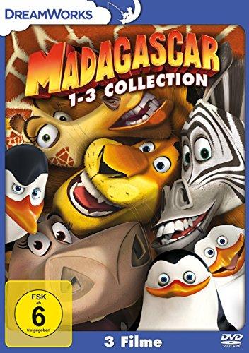 Madagascar 1-3 [3 DVDs]