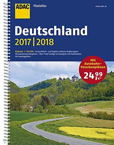 ADAC Maxiatlas Deutschland 2017/2018 1:150 000 (ADAC Atlanten)