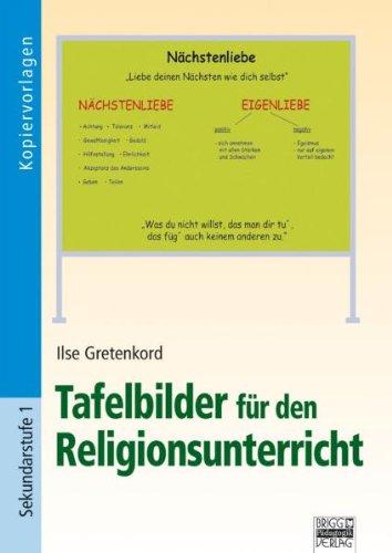 Tafelbilder für den Religionsunterricht: Kopiervorlagen