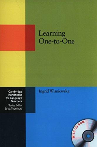 Learning One-To-One Paperback [With CDROM] (Cambridge Handbooks for Language Teachers)