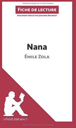 Nana de Emile Zola (Fiche de lecture) : Analyse complète et résumé détaillé de l'oeuvre