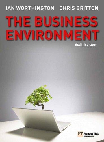 The Business Environment