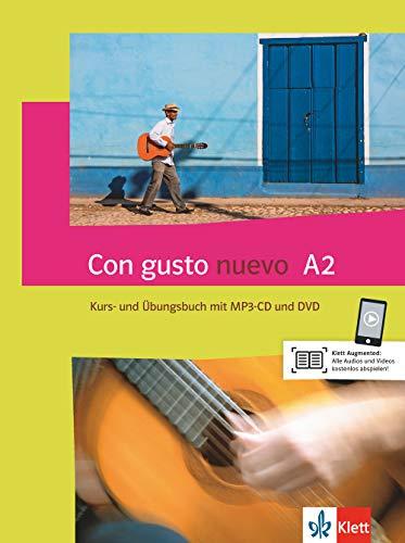 Con gusto nuevo A2: Kurs- und Übungsbuch + MP3-CD + DVD