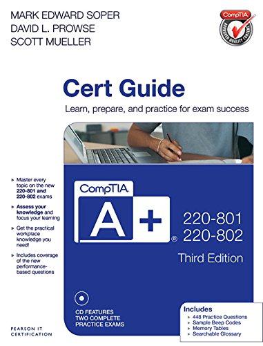 Comptia A+ 220-801 and 220-802 Cert Guide