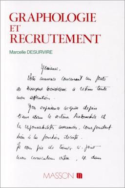 Graphologie et recrutement