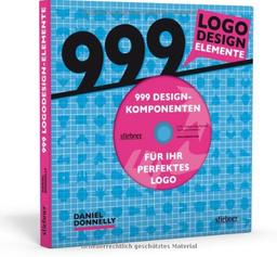 999 Logodesign-Elemente: 999 Designkomponenten für Ihr perfektes Logo (mit CD)