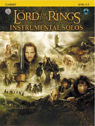 The Lord of the Rings, The Motion Picture Trilogy, w. Audio-CD, for Clarinet