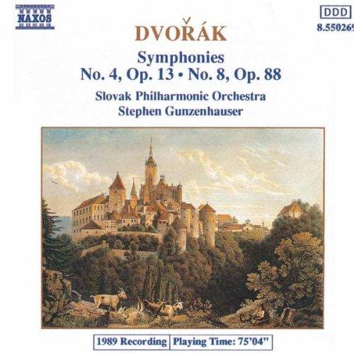 Dvorak: Sinfonien 4 und 8 Gunzenhauser