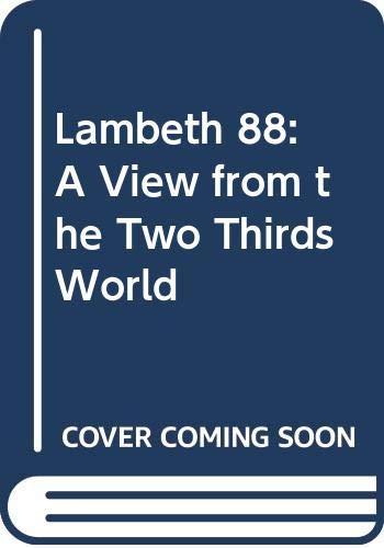 Lambeth 88: A View from the Two Thirds World