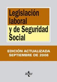 Legislacion laboral y de seguridad social/ Labor legislation and social security (Derecho-biblioteca De Textos Legales)