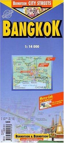 Bangkok 1 : 14 000. City Centre Map. Mit Bangkok City, Bangkok und Region, What Phra Kaeo