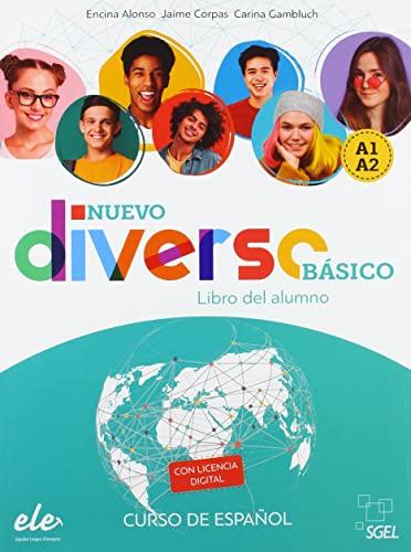 Nuevo Diverso Básico: Curso de español / Libro del Alumno / Kursbuch + Code