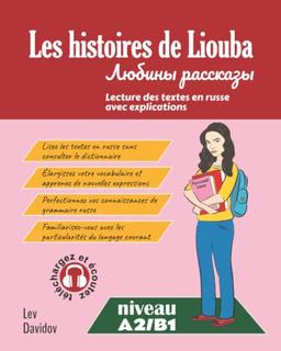 Les histoires de Liouba: Lecture des textes en russe avec explications (Lecture en russe)