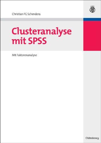 Clusteranalyse mit SPSS: Mit Faktorenanalyse