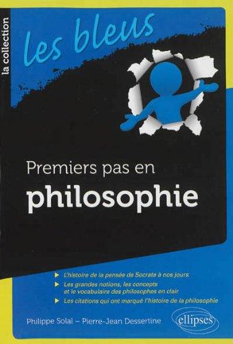 Premiers pas en philosophie