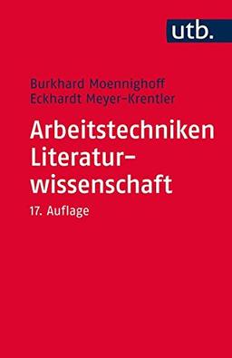 Arbeitstechniken Literaturwissenschaft