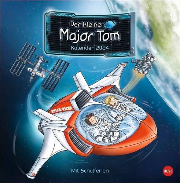 Der kleine Major Tom Broschurkalender 2024