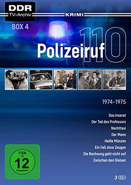 Polizeiruf 110 - Box 4 (DDR TV-Archiv) 3 DVDs mit Sammelrücken