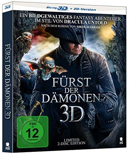 Fürst der Dämonen [3D Blu-ray, limitierte 2-Disc Edition] (O-Card matt mit partieller Glanzlackeriung) (Alternatives Motiv)