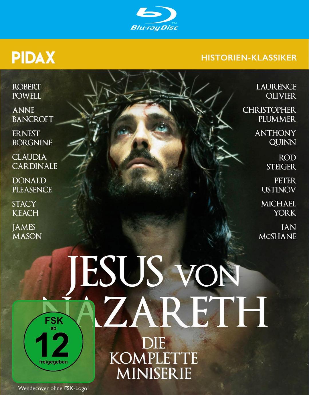 Jesus von Nazareth - Die Miniserie / Die komplette 4-teilige Miniserie mit Starbesetzung (Pidax Historien-Klassiker) [Blu-ray]