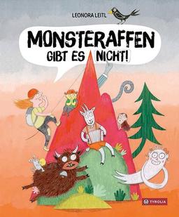 Monsteraffen gibt es nicht: Ein humorvolles Bilderbuch über Falschmeldungen und Vorurteile. Ab 5 Jahren