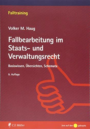 Fallbearbeitung im Staats- und Verwaltungsrecht: Basiswissen, Übersichten, Schemata (Falltraining)