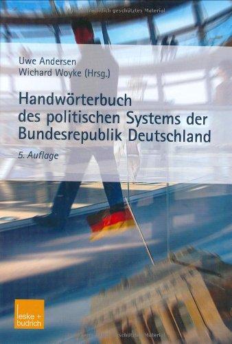 Handwörterbuch des politischen Systems der Bundesrepublik Deutschland