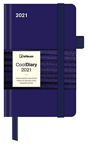 Blue 2021 - Diary - Buchkalender - Taschenkalender - 9x14: Cool Diary