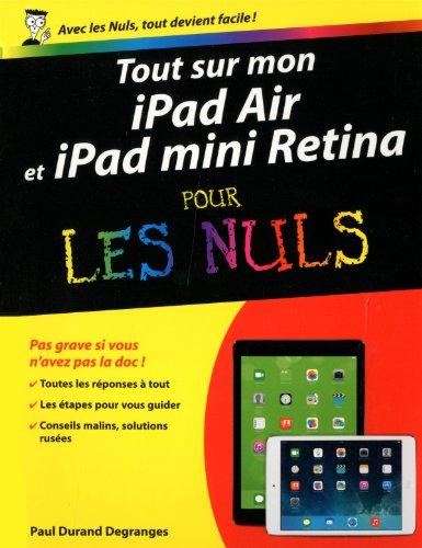 Tout sur mon iPad Air et iPad mini Retina pour les nuls