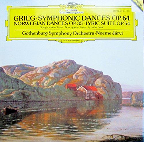 Grieg: Symphonic Dances op. 64 / Norwegian Dances op. 35 / Lyric Suite op. 54 (Symphonische Tänze / Norwegische Tänze / Lyrische Suite) [Vinyl LP] [Schallplatte]