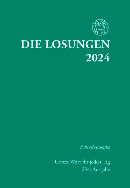 Losungen Deutschland 2024 / Die Losungen 2024: Schreibausgabe