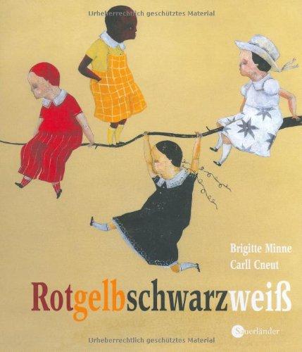 Rotgelbschwarzweiß