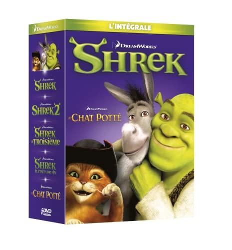 100% shrek - shrek 1 à 4 + le chat potté [FR Import]