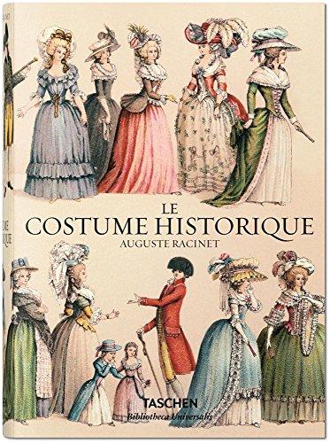 Le costume historique : du monde antique au XIXe siècle : les planches complètes en couleurs